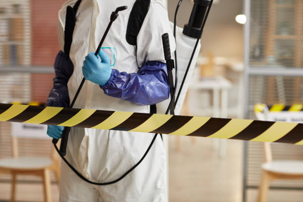 Professional Infectious Disease Decontamination technician working in Rosholt, WI